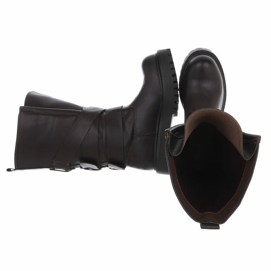CHAUSSURES FEMME BOTTES MISS AVA CHOCO SIMICUIR