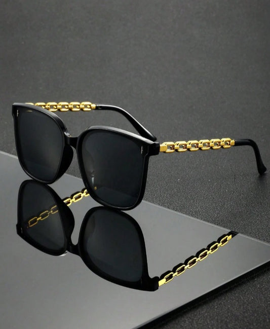 Lunettes de soleil chaine femme glamour miss esperanza