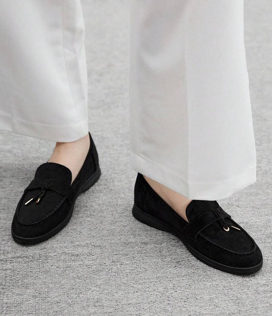 Mules Loafers fermée noir