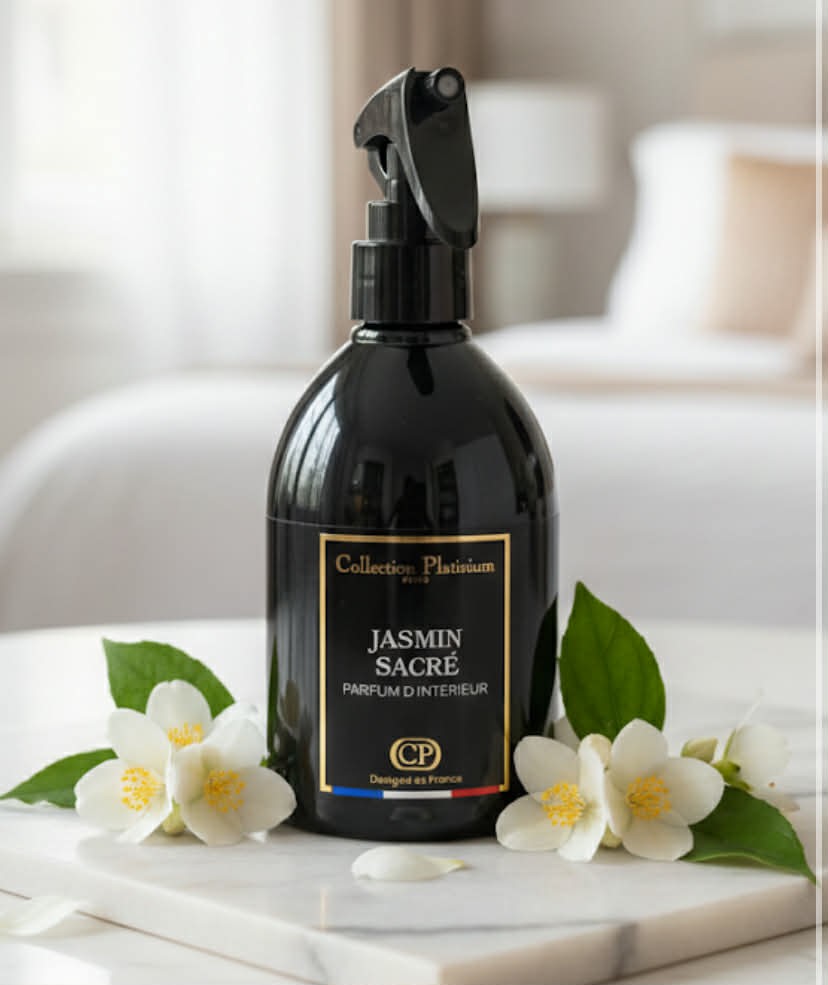 Parfum d'Intérieur "Jasmin Sacré" - Collection Platinium (250ml) - MissKCY