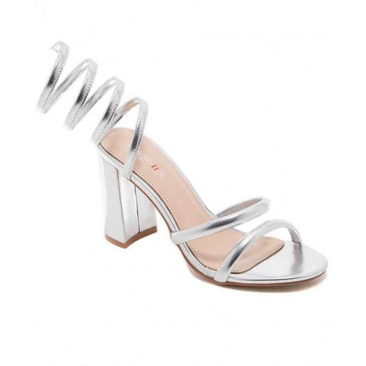 SANDALES TALON SOPHIE ARGENT