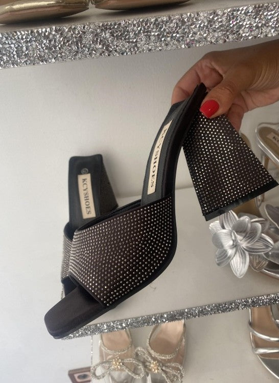 TALON PYRAMIDE MISS CANDY NOIR