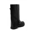 BOTTES A REVERS ET BOUCLES MISS SANDY NOIR