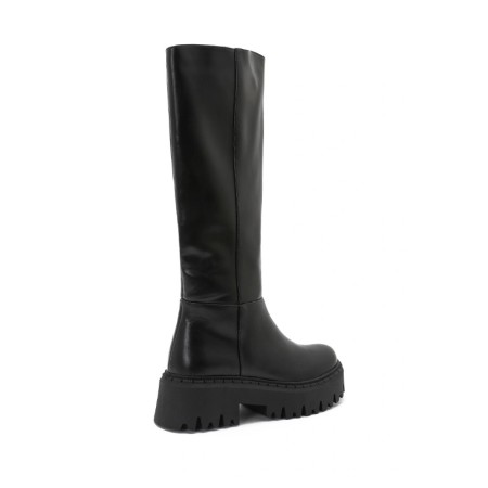 BOTTES CHUNKY LOOK TENDANCE MISS MEGANE NOIR