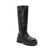 BOTTES CHUNKY LOOK TENDANCE MISS MEGANE NOIR