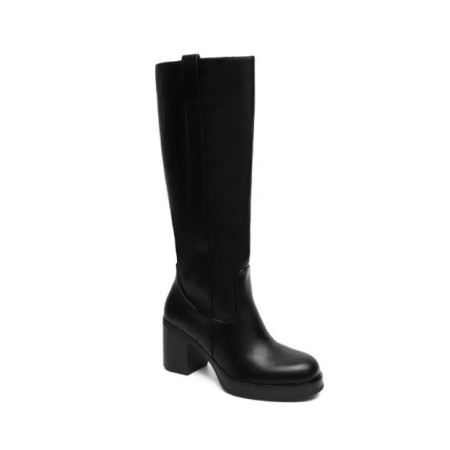 BOTTES CAVALIERE A PLATFORM MISS CAVALERIO NOIR