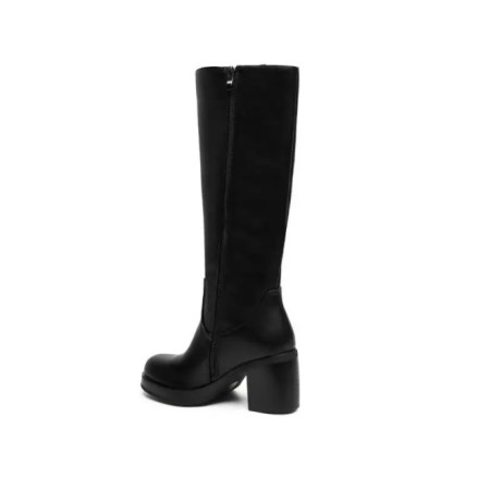 BOTTES CAVALIERE A PLATFORM MISS CAVALERIO NOIR