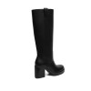 BOTTES CAVALIERE A PLATFORM MISS CAVALERIO NOIR