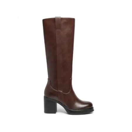 BOTTES CAVALIERE A PLATFORM MISS CAVALERIO MARRON CHOCO