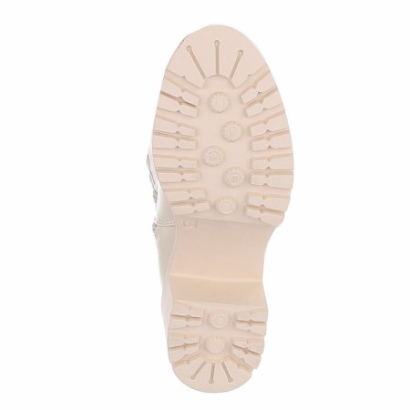 CHAUSSURES FEMME BOTTES CUISSARDES TALON CONFORT MISS ORNA BEIGE