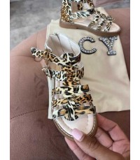 SANDALES MINI MISS LEOPARD