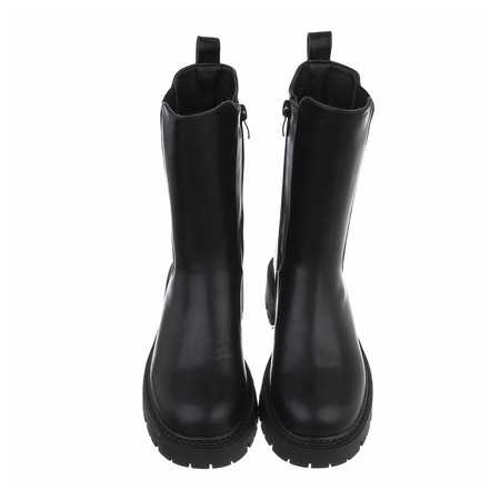 Chaussures femme bottes bottines chelsea boots miss cady noir