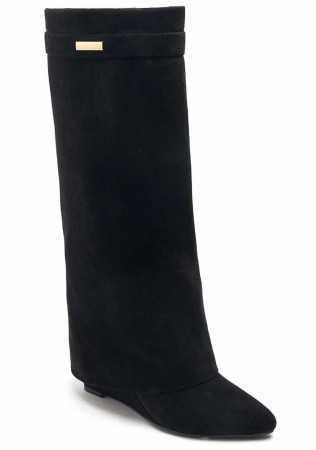 CHAUSSURES FEMME BOTTES HAUTES MISS CLAUDIA NOIR