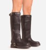 CHAUSSURES FEMME BOTTES HAUTES BICKER MISS MOLLY NOIR