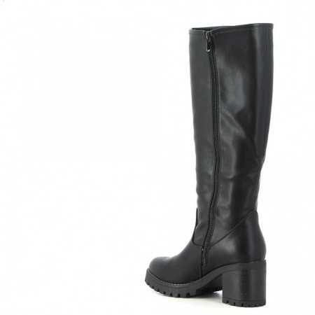 CHAUSSURES FEMME BOTTES TALON NOIR MISS ALYANA