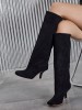 CHAUSSURES FEMME BOTTES SUEDINE MISS SEPHORA NOIR