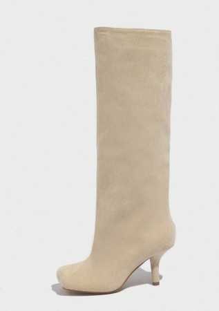 CHAUSSURES FEMME BOTTES SUEDINE MISS SEPHORA BEIGE