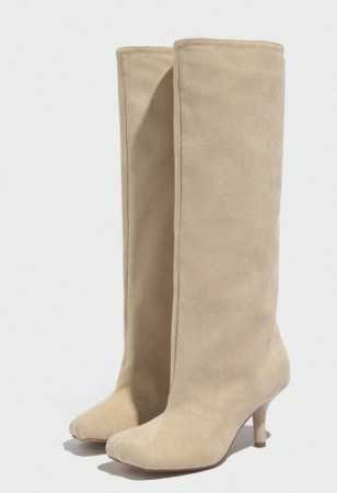 CHAUSSURES FEMME BOTTES SUEDINE MISS SEPHORA BEIGE