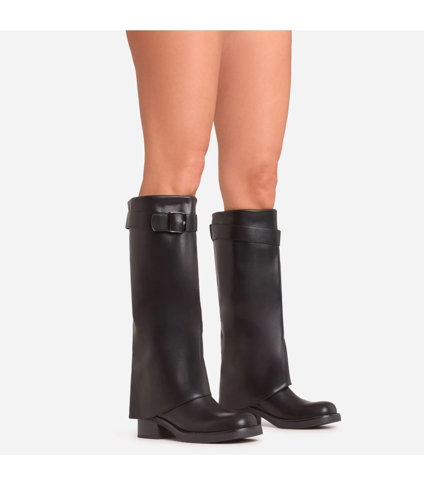 CHAUSSURES FEMME BOTTES ELEGANTE MISS CARLOTTA NOIR