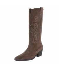 BOTTES WESTERN MISS DINKIE CHOCO DAIM VERITABLE