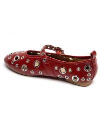 CHAUSSURES FEMME BALLERINE RIVETS MISS NATHALIE BORDEAU