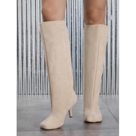 CHAUSSURES FEMME BOTTES SUEDINE MISS SEPHORA BEIGE