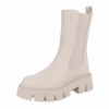 BOTTINES CHELSEA BOOTS MISS LEONIE BEIGE