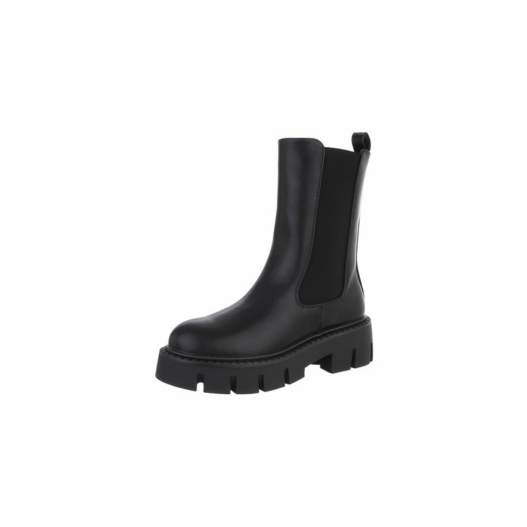 BOTTINES CHELSEA BOOTS MISS LEONIE NOIR