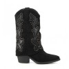 CHAUSSURES FEMME BOTTINES WESTERN NOIR MISS KELLIA