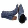 CHAUSSURES FEMME BOTTES BOTTINES DENIM JEAN MISS KERA