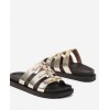 Chaussures femme sandales platform cuir vegan Miss Carlota or gold