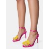 CHAUSSURES FEMME TALON SANDALES ORCHIDE MISS CHARLY FUSCHIA JAUNE