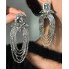 Boucles d’Oreilles Cristal Royal – Glamour Intemporel & Éclat Majestueux