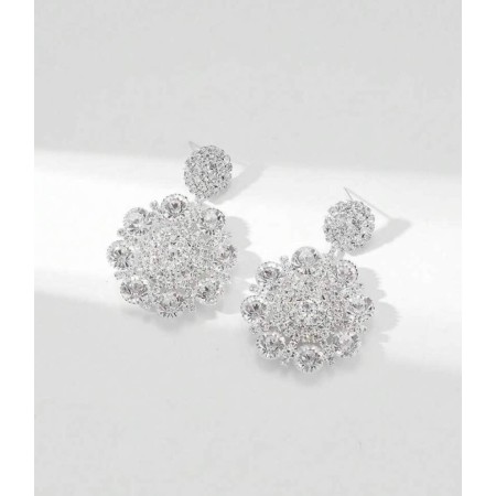 Boucles d’oreilles Crystal Queen – Éclat Diamant