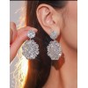 Boucles d’oreilles Crystal Queen – Éclat Diamant