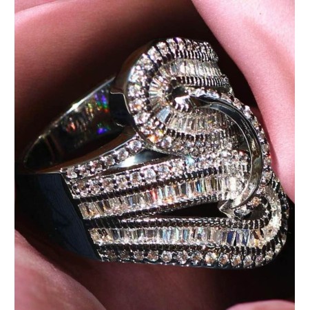 Bague Royal - Miss Princessa Argent