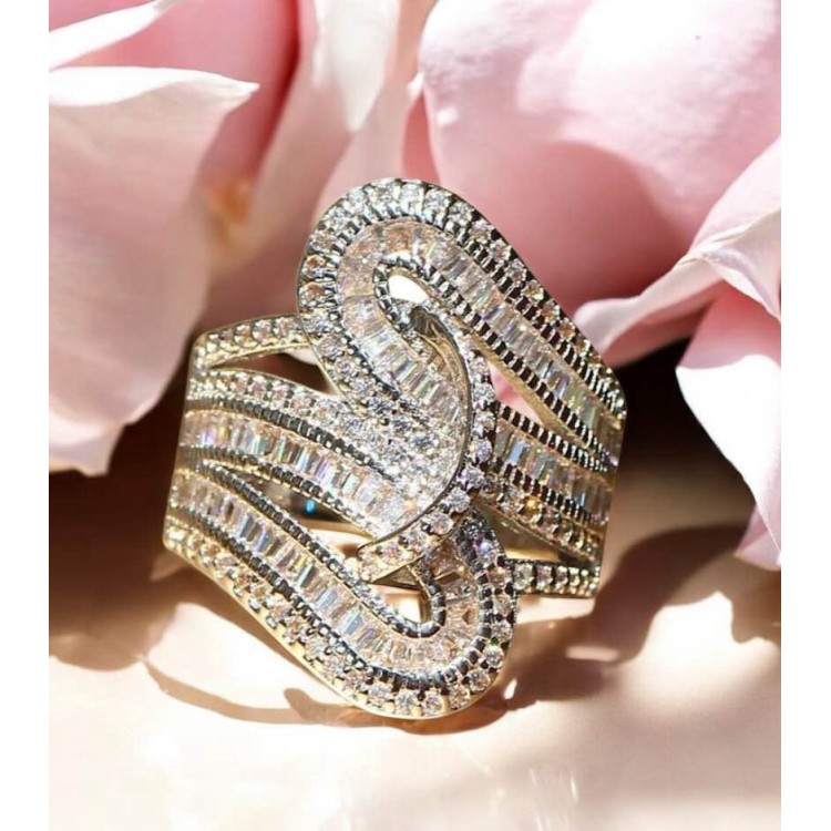 Bague Royal - Miss Princessa Argent