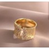Bague Zircon Cubic - Princess Gold