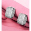 Boucles d'oreilles - Zircon Cubic argent soirée mariage – Collection Kcy Accessory
