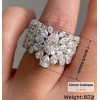 Bague Royal - Miss Princesse Zircon Argent - Collection Kcy Accessory
