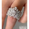 Bague Royal - Miss Princesse Zircon Argent - Collection Kcy Accessory