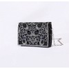 Sac de soirée luxe noir à strass – Éclat Élégant
