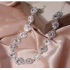 collier strass luxe mariage femme bijou brillant soirée chic cristaux glamour