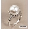 Bague “Perla Éternelle” – Mariage & Soirée Élégante