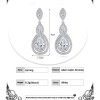 Boucles d’Oreilles “Duo d’Éclat” – Gouttes de Luxe en Zirconium