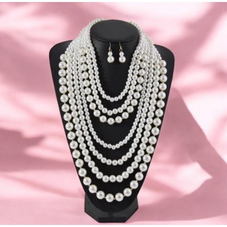 Collier Multi-Rangs de...