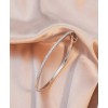 ✨ Bracelet jonc ✨ “Cœur de Lumière” ✨ – Argent scintillant