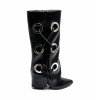 CHAUSSURES FEMME BOTTES HAUTES MISS GLAM LOOPS NOIR