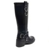 Bottines montantes noires avec boucle – style moderne et confort absolu. Sublimez vos tenues, commandez vite avant rupture !