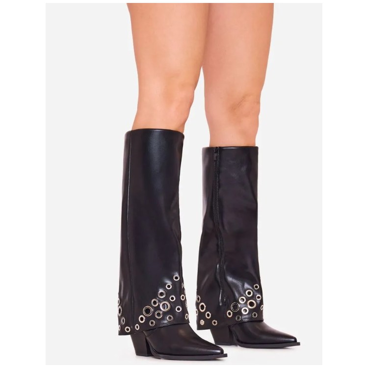 BOTTES HAUTES À RIVETS – MUST-HAVE TENDANCE 2025 POUR UNE GARDE-ROBE STYLÉE BOTTES HAUTES À RIVETS – MUST-HAVE TENDANCE 2025 POUR UNE GARDE-ROBE STYLÉE